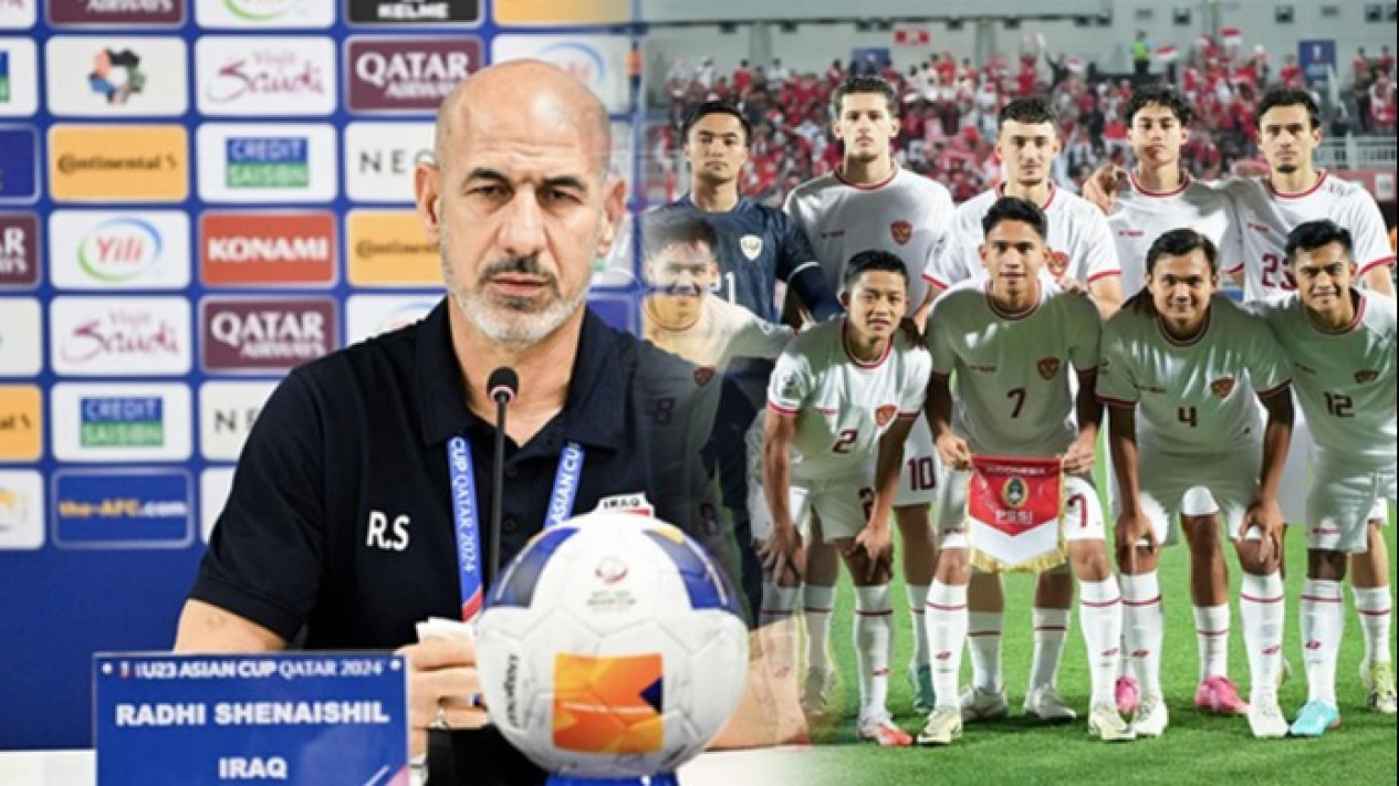 Laga Belum Dimulai, Pelatih Irak U23 sudah Ketar-ketir dengan Kekuatan Timnas Indonesia U23 yang Telah Kalahkan Australia hingga Korea Selatan 
            - galeri foto