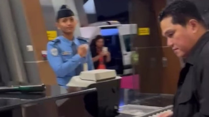 Kawal Timnas Indonesia U-23 VS Irak, Erick Thohir Kembali Terbang ke Qatar