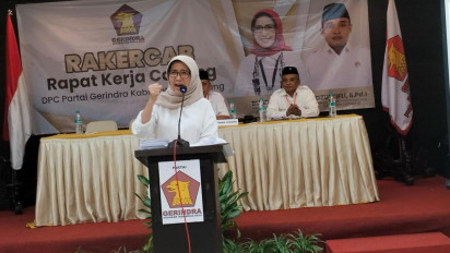 DPC Gerindra Lumajang Resmi Usung Indah Amperawati sebagai Bakal Calon Bupati Lumajang