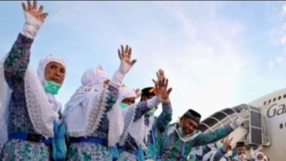 Sambut Kedatangan Jamaah Calon Haji di Makkah, Petugas Jamin Kebutuhan Gizi Selalu Tercukupi