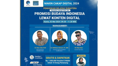 Ingat, Perhatikan Tata Krama dan Etika Saat Promosi Budaya lewat Konten Digital 