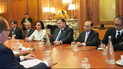 Menko Airlangga Temui Sekjen OECD Bahas Akselerasi Keanggotaan Indonesia