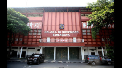 Selain di Gedung Grahadi, Nobar Timnas Indonesia U23 Vs Irak Juga Digelar di Stadion Gelora 10 Nopember