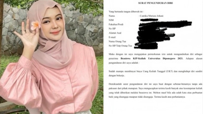 Suka Flexing Padahal Penerima KIPK, Mahasiswa Undip Ini Kena Mental Dirujak Netizen hingga Mengundurkan Diri