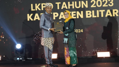 Pemkab Blitar Raih Opini WTP ke-8 dari BPK Jawa Timur
