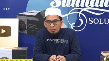 Peringatan Bagi yang Sudah Menginjak Usia 40 Tahun, Tolong Persiapkan 5 Hal ini Sebelum Terlambat, Ustaz Adi Hidayat Bilang Jangan sampai…