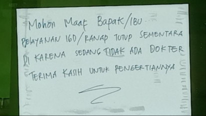 Miris 2 Dokter Mundur Karena 3 Bulan Tak Digaji, Pelayanan Puskesmas Aceh Barat Terganggu