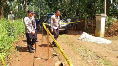 Geger! Diduga Pesugihan Suami di Ciamis Mutilasi Istrinya di Tengah Jalan