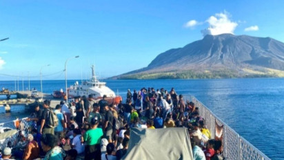 Isu Pulau Tagulandang Tenggelam Akibat Erupsi Gunung Ruang, Badan Geologi Ungkap Fakta Sebenarnya