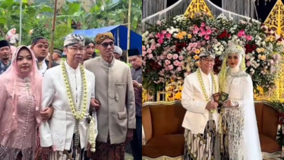 Pernikahan Beda 40 Tahun, Duda Usia 60 Nikahi Gadis 19 Tahun, Sosok Pengantin Pria Disorot Ternyata Bukan Orang Sembarangan di Kuningan