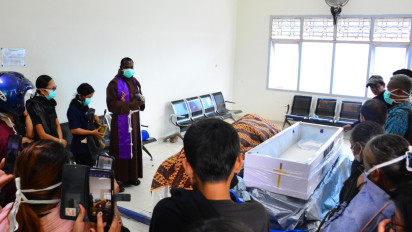 Jenazah Remaja Asal Toraja Korban Penembakan KKB Dievakuasi ke Mimika