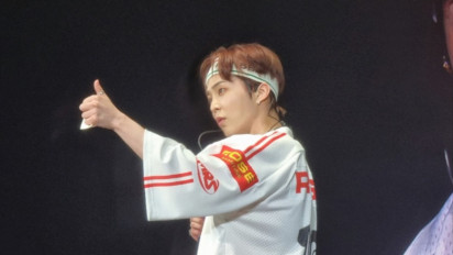 Buka Saranghaeyo Indonesia 2024, Xiumin EXO Tampil Energik Bawakan 'Brand New'