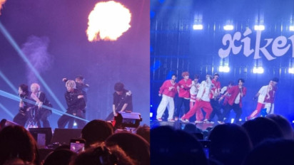 Perdana ke Indonesia, xikers dan Boy Story Guncang Fans Jakarta dengan Aksi Dance Memukau