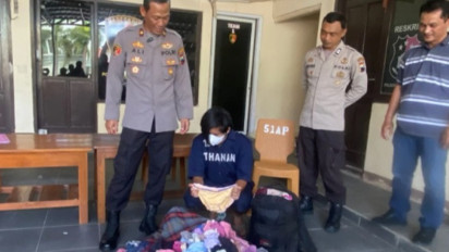 675 Celana Dalam Wanita Curian Dipakai Tukang Siomay untuk Kerja dan Tidur