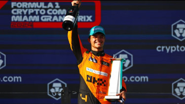 Lando Norris Raih Podium Perdana di Formula 1, Ungguli Max Verstappen di GP Miami 2024