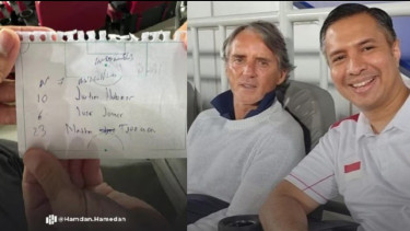 Performa Impresif Timnas Indonesia Sampai ke Telinga Roberto Mancini, Terkesan dan Ngaku Kagum pada 4 Sosok Pemain Ini ...
