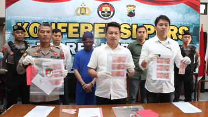 Mantan Karyawan Bank BUMN Pengedar Uang Palsu di Kebumen Ditangkap, Korbannya Pedagang Sate