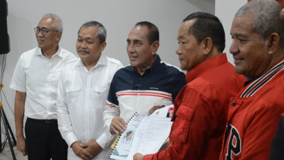 Edy Rahmayadi Kembali Maju Pilgub Sumut 2024, PDIP: Ini Merupakan Penghormatan