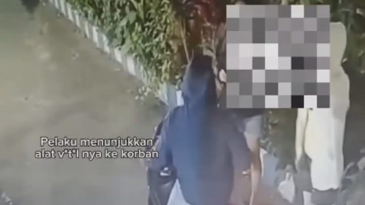Viral, Rekaman Pria Pamer Alat Kelamin di Malang, Pelaku Sudah Empat Kali Beraksi, Lihat Tampangnya