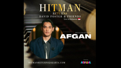 Konser David Foster & Friends 2024 Umumkan Afgan sebagai Bintang Tamu Terbaru