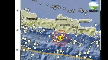 Terjadi Gempa Bumi M 4,8 di Pacitan, Ini Doa yang Bisa Dibaca