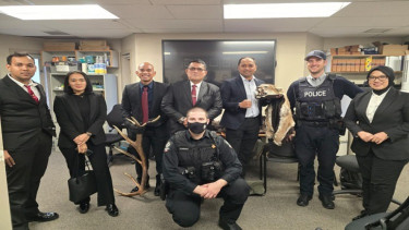 Tingkatkan Pengetahuan Keamanan Pariwisata, Polisi Pariwisata Sumut Kunjungi Whistler