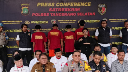 Tampang Ketua RT Jadi Tersangka Seusai Bubarkan Ibadah Mahasiswa Katolik Unpam, Polisi Beberkan Perannya