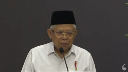 Heboh Susunan Kabinet Prabowo-Gibran Terkuak, Wapres Ma'ruf Amin Akhirnya Bersuara, Dia Bilang Begini 