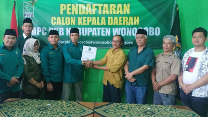 Maju Pilbup Wonosobo, Ketua Relawan Gibran Bolone Mase Daftar Melalui PKB