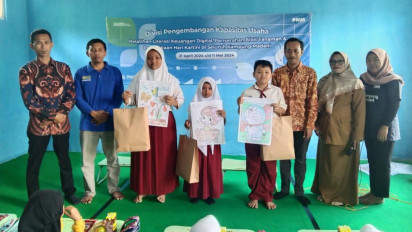 Tumbuh Untuk Menginspirasi: PNM Berikan Pelatihan Literasi Keuangan Digital Serta Kegiatan Tanggung Jawab Sosial