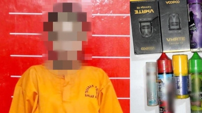 Ibu Muda di Lampung Ditangkap Polisi Gegara Bobol Toko Rokok Elektrik