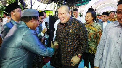 Ketua DPD RI Hadiri Acara Ngunduh Mantu Rofik Mahdi Ubab