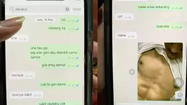 Isi percakapan korban penganiayaan STIP dengan sang kekasih