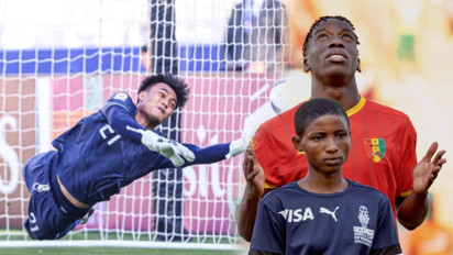 Gawang Ernando Ari Dijebol Mantan Pemain Barcelona di Laga Timnas Indonesia U23 vs Guinea U23 setelah Pelanggaran Witan Sulaeman