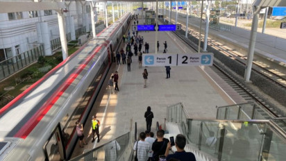 Penumpang Whoosh Naik Drastis Selama Libur Panjang Kenaikan Yesus Kristus