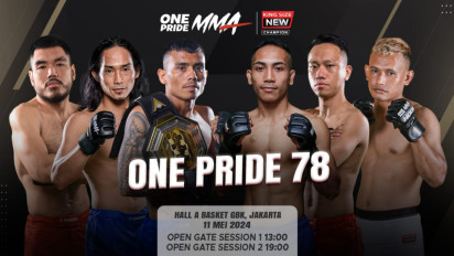 One Pride MMA 78: Duel Sengit Angga vs Supriandi Naibaho, Ambisi Sang Mantan Juara Merebut Kembali Takhtanya