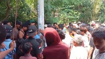 Tertangkap saat Beraksi, Pelaku Jambret di Brebes Babak Belur Diamuk Massa