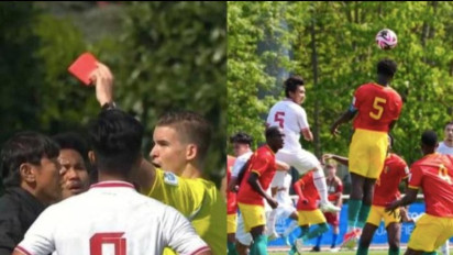 Fans Malaysia Terpancing Emosi, Tak Takut Sebut Wasit Francois Letexier Curang, Ikut Jengkel Keputusannya Bikin Rugi Timnas Indonesia U-23: Aneh, Tiada VAR!