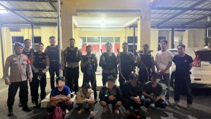 Bripda Dhimas Aditya Terkena Sabetan Senjata Tajam Saat Bubarkan Tawuran Remaja di Belakang Mal Kalibata