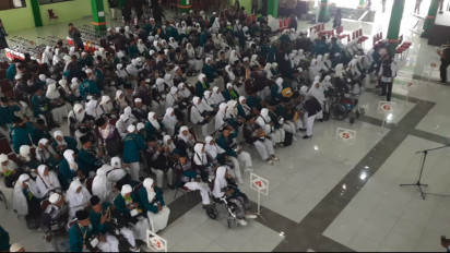 Kloter Pertama Asal Kabupaten Temanggung Tiba Di Asrama Haji Donohudan