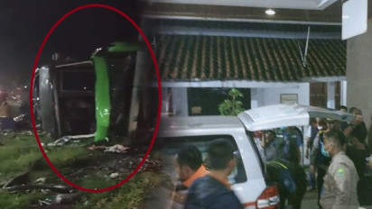 Mengerikan, Cerita Kronologi Kecelakaan Bus Rombongan Pelajar SMK di Ciater Subang