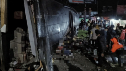 Ini Kondisi Pengemudi Bus Rombongan SMK Lingga Kencana Depok yang Alami Kecelakaan Maut di Subang