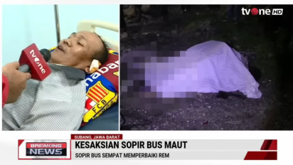 Kesaksian Sopir Bus Kecelakaan Maut di Ciater, Sempat Rasakan Ada yang Tidak Normal Saat Sedang Berada di Tempat Ini