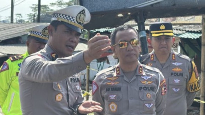 Polisi Sebut Lokasi Kecelakaan Bus Pariwisata Rombongan SMK Lingga Kencana Ternyata Jalur Blackspot