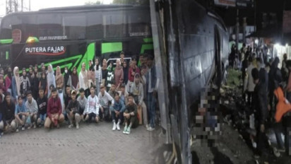 Deretan Fakta Kecelakaan Bus Pariwisata Rombongan SMK Lingga Kencana di Ciater, Sopir Ungkap Detik-detik Mobil Terguling