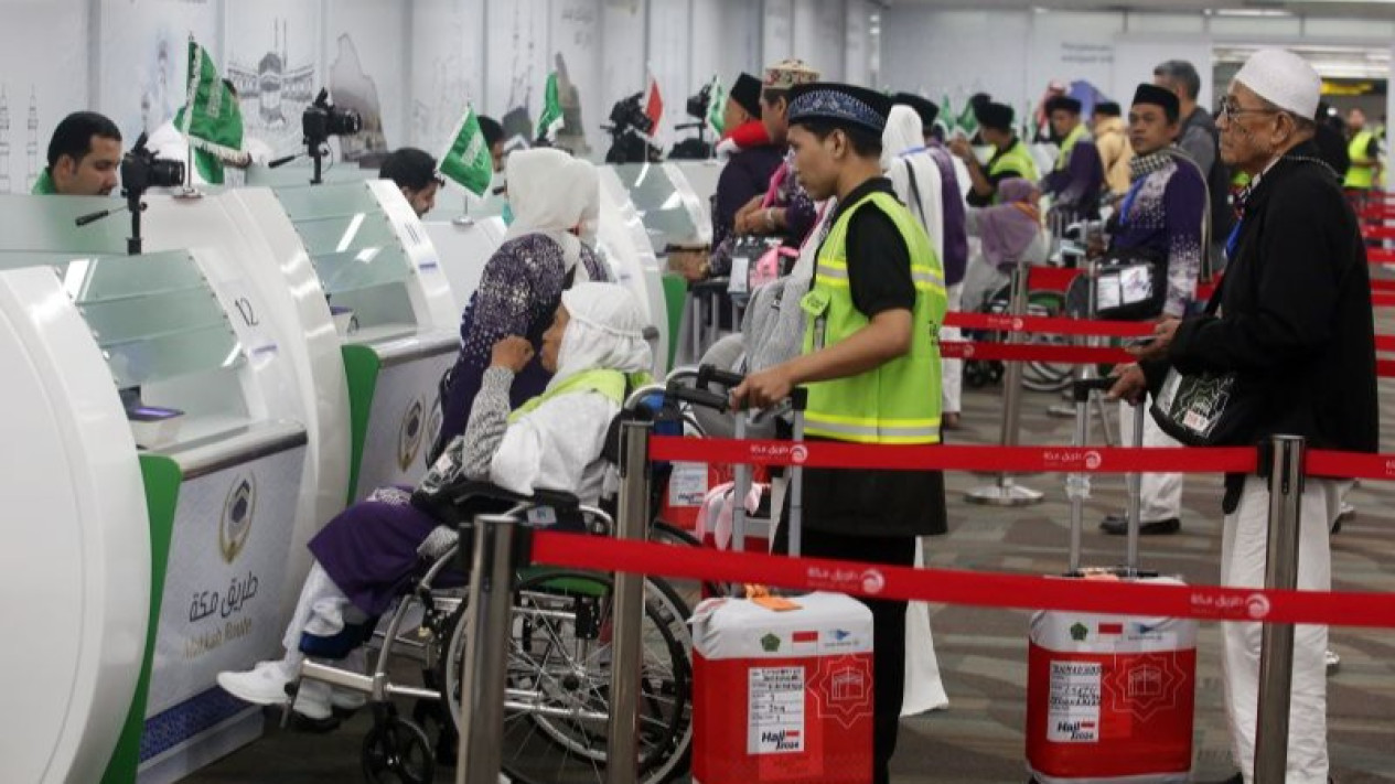 Dubes Arab Saudi Tinjau Lounge Inisiatif Rute Makkah
            - galeri foto