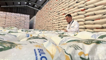 Stok Beras Untuk Ibu Kota Dipastikan Aman, Cadangan Beras di Pasar Induk Beras Cipinang Mencapai 46.634 Ton