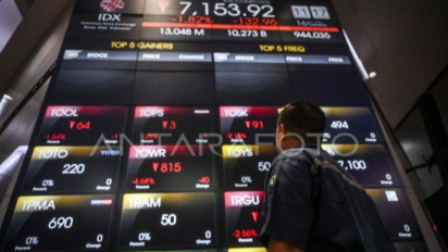 Terimbas Pelemahan Bursa Asia, IHSG Dibuka Melemah 0,39 Persen Setelah Libur Panjang