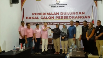 Tidak Dapat Rekom dari Partai, Ketua PSI Kota Kediri Maju Walikota Lewat Jalur Independen