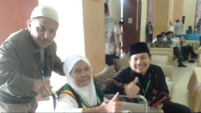 Wanita 95 Tahun Asal Kabupaten Asahan Jadi Jemaah Calon Haji Tertua Sumatera Utara
